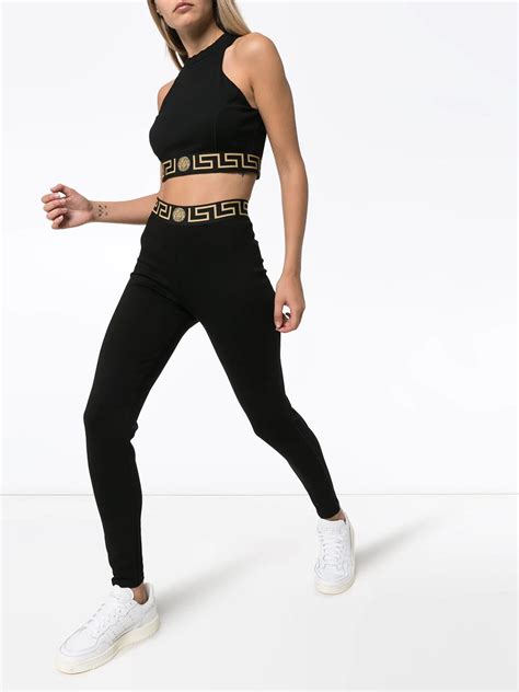 brassiere versace|versace sports bra and leggings.